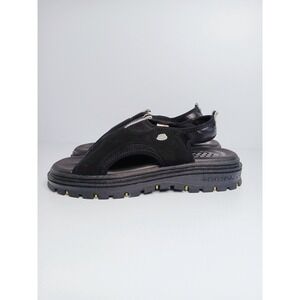Skechers G-Tech 1369 Mens‎ 11 Black Platform Slingback Lug Sole Sandals Vintage
